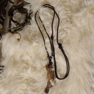 New Horn necklace